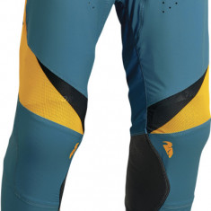 Pantaloni motocross/enduro Thor Prime Rival, culoare albastru/galben, marimea 28 Cod Produs: MX_NEW 290110167PE