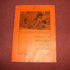 Educatia intelectuala a copiilor prescolari - 1975 - Revista de pedagogie