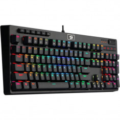 Tastatura Gaming Redragon Manyu RGB Mecanica Negru foto