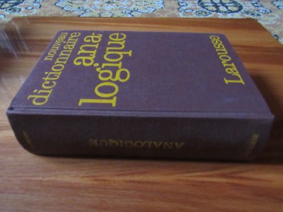 Larousse -nouveau dictionnaire analogique foto