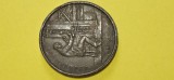 Belgia an 1910 , expozitia universala de la Bruxelles , 10,2 grame jeton