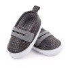 Pantofiori gri tip mocasini pentru bebelusi (Marime Disponibila: 9-12 luni, Superbaby