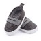 Pantofiori gri tip mocasini pentru bebelusi (Marime Disponibila: 9-12 luni