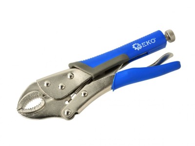 Cleste autoblocant cu falci drepte 250mm, Geko G10220 foto