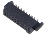 Conector PCB-PCB mamă 20 PIN 1,27mm SFM argintat SAMTEC
