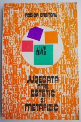 Judecata intre estetic si metafizic &amp;ndash; Rodica Croitoru foto