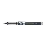 Roller reincarcabil V5 Hi-Tecpoint Pilot 0.5 mm varf fin negru