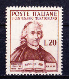 TSV$ - 1950 MICHEL 798 - 10 &euro; ITALIA MNH/**, Nestampilat