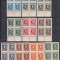 ROMANIA 1926 LP 74 A 60 a ANIVERSARE A REGELUI FERDINAND BLOCURI DE 4 TIMBRE MNH