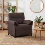 vidaXL Canapea 100% poliester, cadru din metal, MDF, placaj 42033873