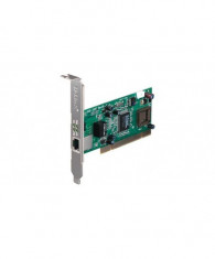 Placa de retea d-link pci 32bit gigabit low profile bracket foto