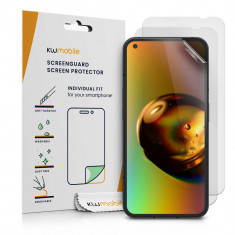 Set 3 Folii de protectie Kwmobile pentru Nothing Phone (1), Transparent, Plastic, KWM0000173F003C