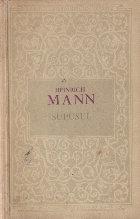 Heinrich Mann - Supusul