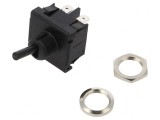 Comutator Basculant DPDT ON-ON 6A 250VAC