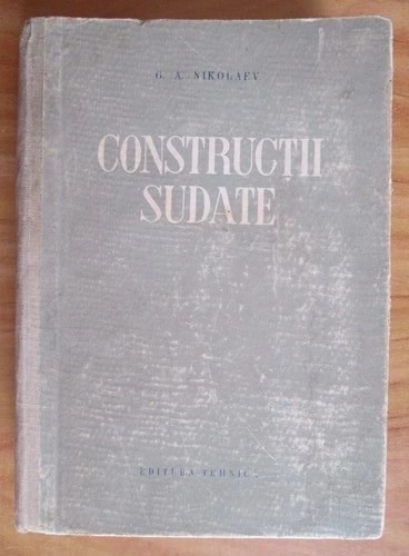 G. A. Nikolaev - Constructii sudate