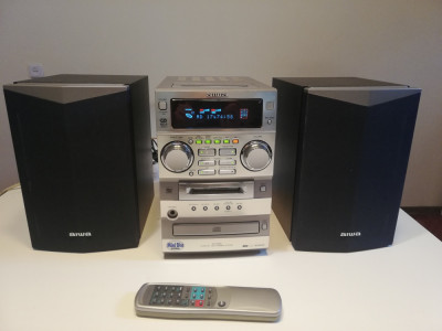 Mini-Sistem Stereo AIWA mod. XR-MD85EZ (CD/Mini Disc/Tuner/Amplif/Boxe) - ca Nou foto