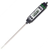 Termometru digital cu sonda pentru bucatarie, lichide, alimente, carne, lactate, prajituri, ceara etc. -50&deg; C - +350&deg; C, model Premium, Pufo, negru