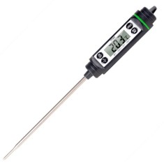 Termometru digital cu sonda pentru bucatarie, lichide, alimente, carne, lactate, prajituri, ceara etc. -50&deg; C - +350&deg; C, model Premium, Pufo, negru