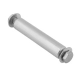 Ax pentru roaba ROTOR RA-293,20 x 93 mm,piesa de schimb pentru roaba