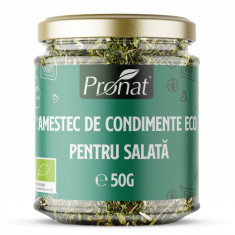 Amestec de condimente bio pentru salata, 50g Pronat