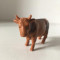 * Figurina vaca, vacuta, Bullyland Germany, 8x5cm, cauciuc tare