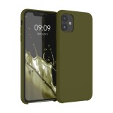 Husa pentru Apple iPhone 11, Silicon, Verde, 49724.196