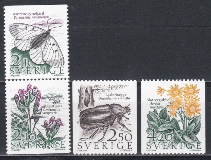 Suedia 1987 - Pajiști și pășuni, MNH