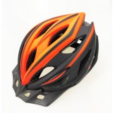 Casca biciclisti AVO-28, marime L (55-61 cm), culoare negru/portocaliu Cod:U00821