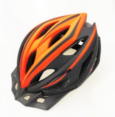 Casca biciclisti AVO-28, marime L (55-61 cm), culoare negru/portocaliu Cod:U00821