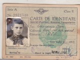 bnk div CFR - carte de identitate salariat MT - cls II - 1953