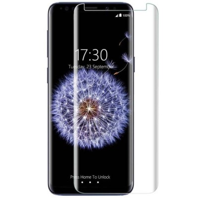 Folie de Sticla 5D UV SAMSUNG Galaxy S9 Plus (Transparent) Full Glue foto