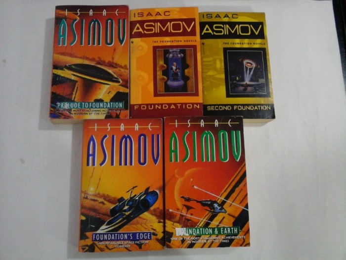 ISAAC ASIMOV - The FOUNDATION Saga - 5 volume