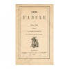 George Sion - 101 Fabule (1869) Editie Veche, Imprimeria Nationala, Doamna Elisabeta, Carte Copii cu Ilustratii