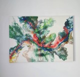 Emoții primare &ndash; pictură abstractă contemporană, acril pe p&acirc;nză