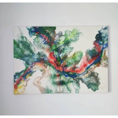 Emoții primare &ndash; pictură abstractă contemporană, acril pe p&acirc;nză