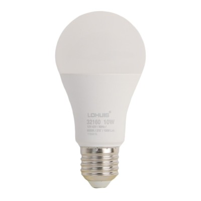 Bec LED Lohuis clasic A60 E27 10W 1000lm lumina rece 6500 K, 12V - 42V foto