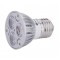 Bec spot led, 3W, 3 x 1W, 3 led-uri, soclu E27, 220V, lumina rece