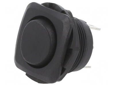Comutator Basculant Negru 3 ON-OFF-ON 10A/28VDC foto
