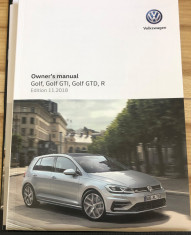 Carte Volkswagen Golf 11.2018 foto