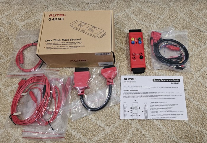 Autel G-BOX3 programare chei Mercedes Benz IM608 II, IM608, IM608PRO, IM508