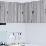 vidaXL Dulap de bucătărie Gri Sonoma 57 x 57 x 80 cm Lemn compozit 885431