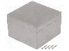 Carcasa aluminiu, 159mmx159mmx102mm, IP66, HAMMOND - 1550Z139