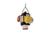 Distribuitor de energie suspendat cu 3 prize trifazice 400V 5 poli 16A IP44 cu conexiune la aer comprimat si conexiune de date, As Schwabe