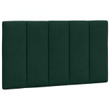 Cumpara ieftin Perna tablie de pat, Hanko, verde, 90 cm, catifea