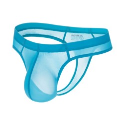 Chiloti Jockstrap Barbati JockMail Push Up Brazilieni Transparenti Talie Joasa foto