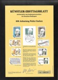Germania FDC 1991 Walter Eucken