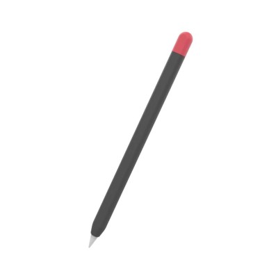 Husa THD pentru Apple Pencil 2, silicon flexibil, negru foto