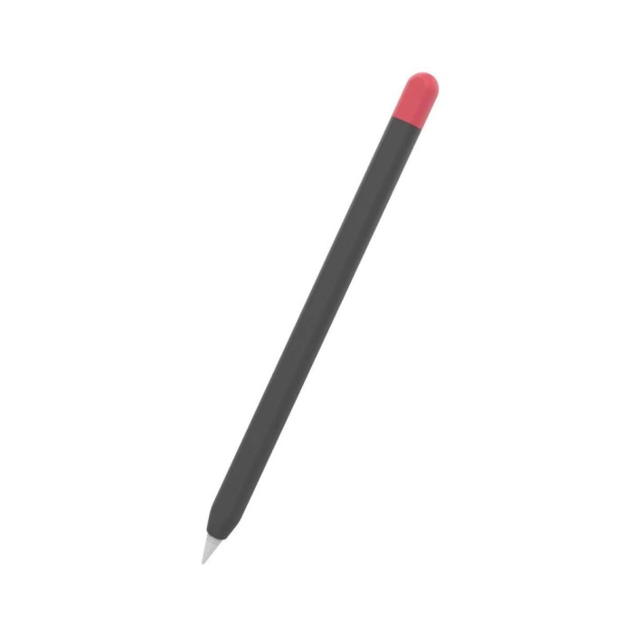 Husa THD pentru Apple Pencil 2, silicon flexibil, negru