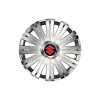 Set 4 capace roti Cu Inel Cromat Active R14 Compatibil Cu Suzuki, Autohelix MSA