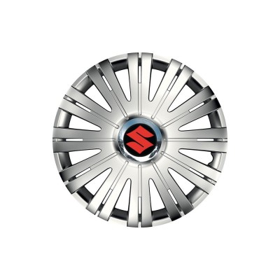 Set 4 capace roti Cu Inel Cromat Active R15 Compatibil Cu Suzuki foto